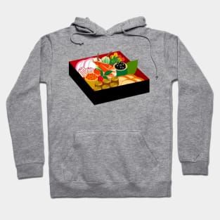 Japanese cartoon food Hoodie